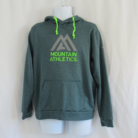 THE NORTH FACE Hoodie Sweatshirt, Men's Size M, Teal Green, Pullover, Graphics - Picture 1 of 5